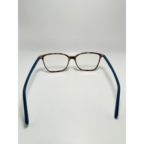 BCBGMAXAZRIA AGATHA VINTAGE TORTOISE BLUE AUTHENTIC EYEGLASSES Frames 53-15 140 - Picture 5 of 6